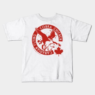 Canadian Flying Cobra Chicken Kids T-Shirt